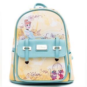 WondaPop Disney Cinderella 11" Vegan Leather Mini Backpack
